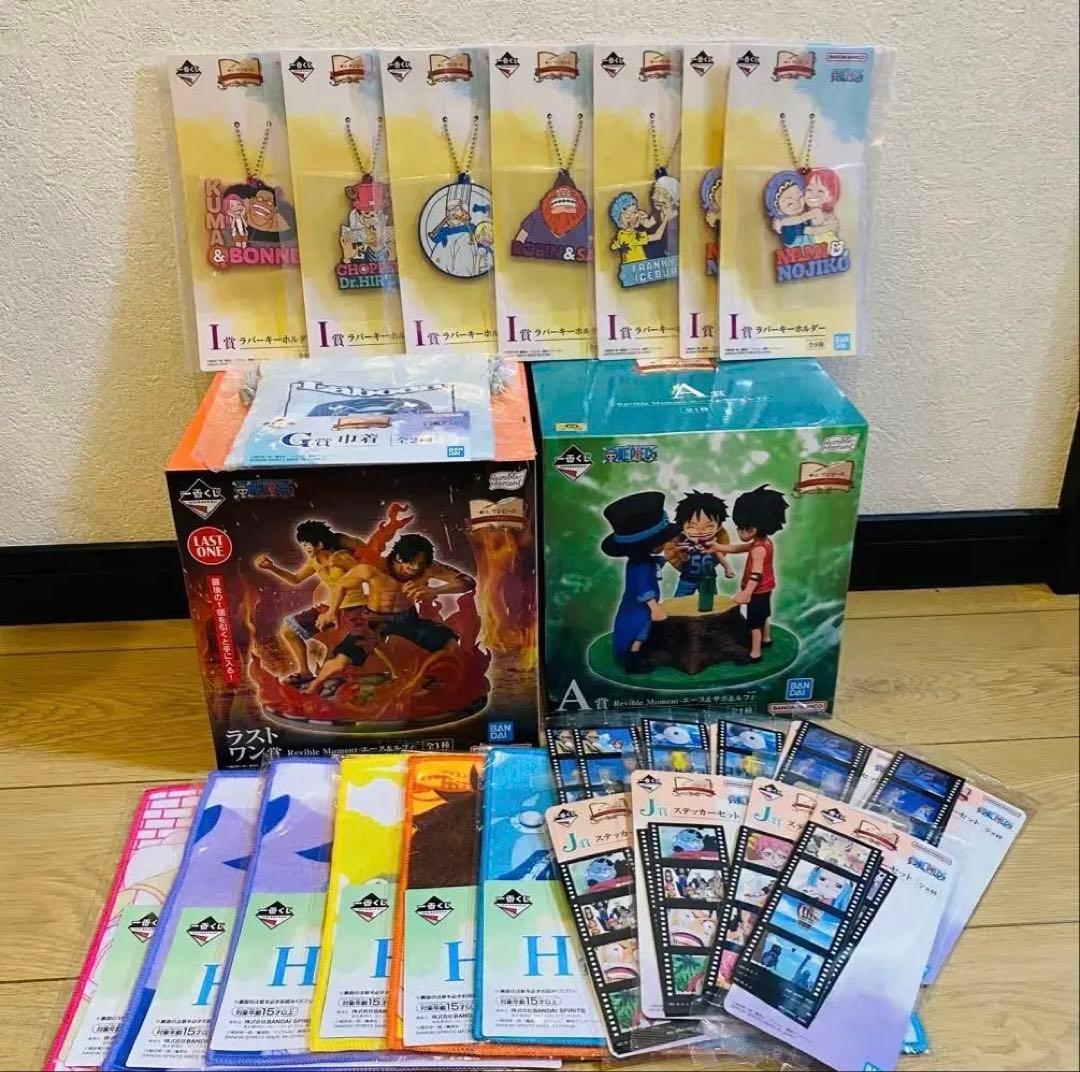 ワンピース　一番くじ　 A賞　ラストワン賞　ドラマティックメモリーズ　下位賞