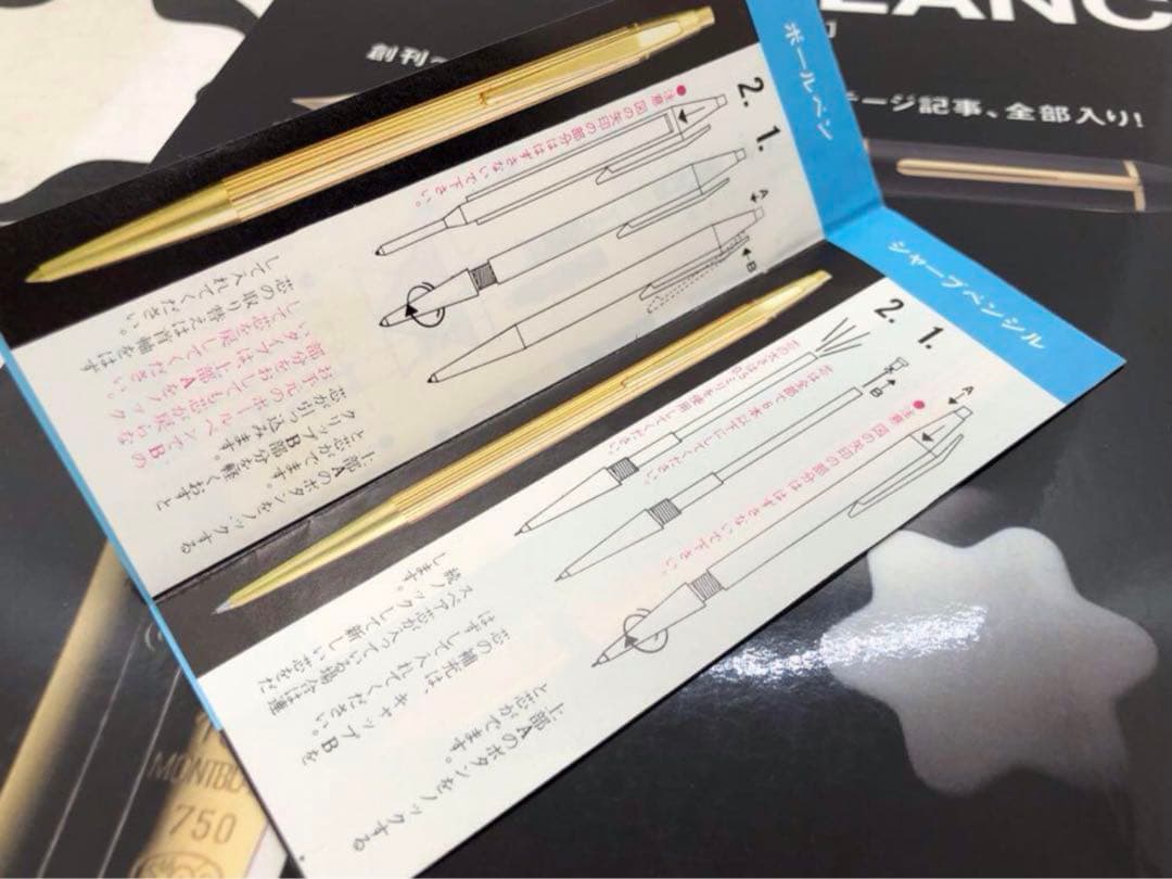 ⭐️金運アップ頂点の総プラチナ張り⭐️No1957レアな初期型S&S⭐️モンブラン社⭐️