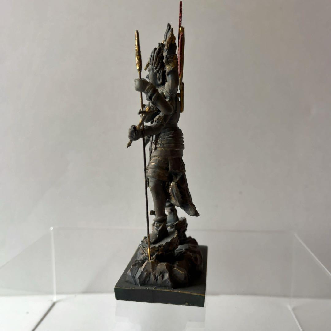 東寺監修 公認】ミニチュア仏像 軍荼利明王(ぐんだりみょうおう)