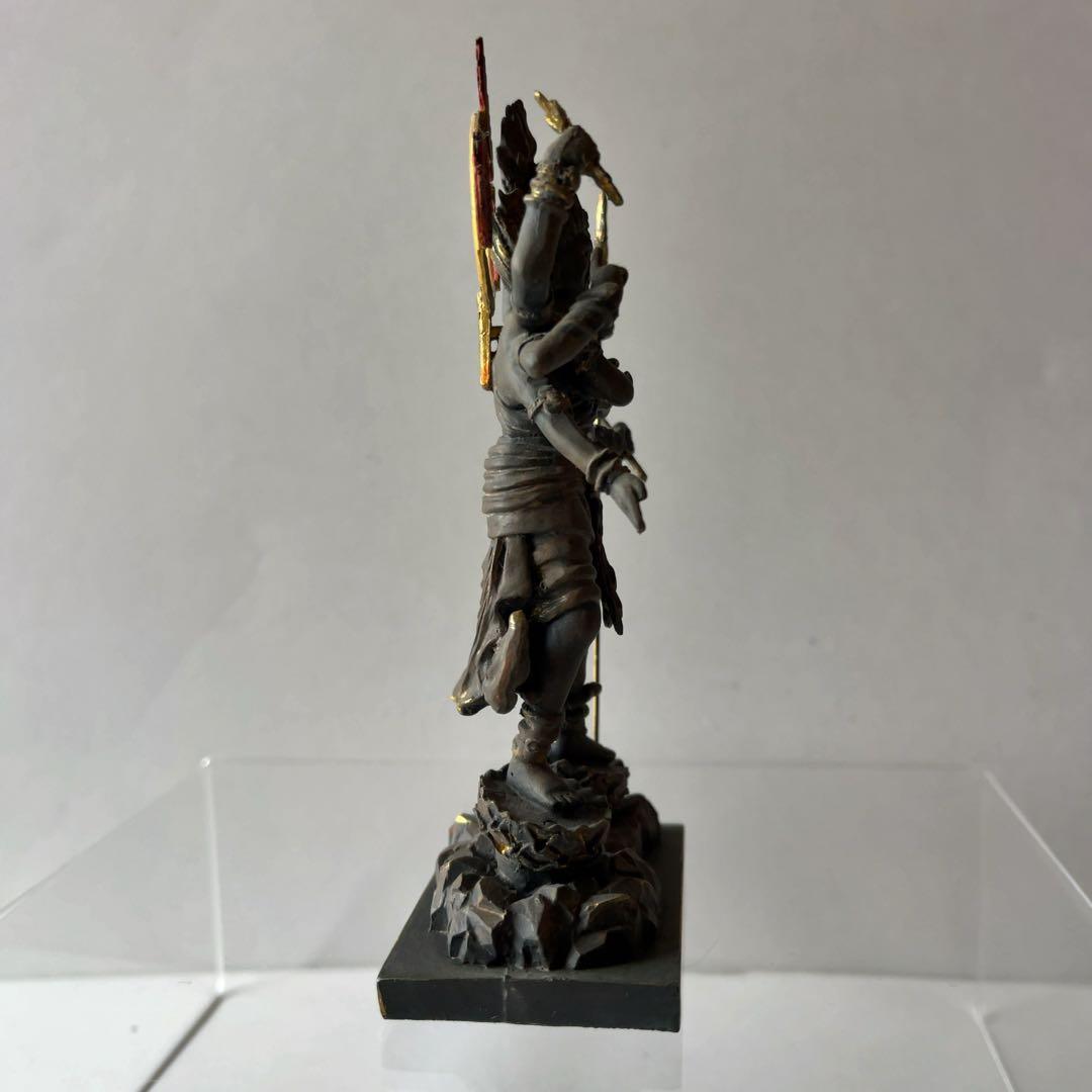 東寺監修 公認】ミニチュア仏像 軍荼利明王(ぐんだりみょうおう)