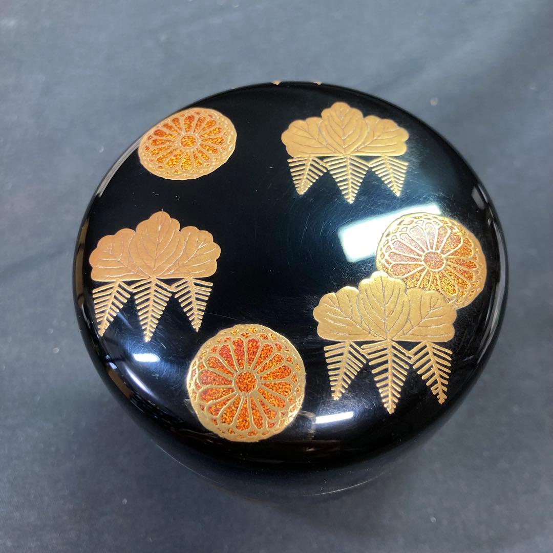 《竹内幸斎》大棗 高台寺蒔絵 金彩