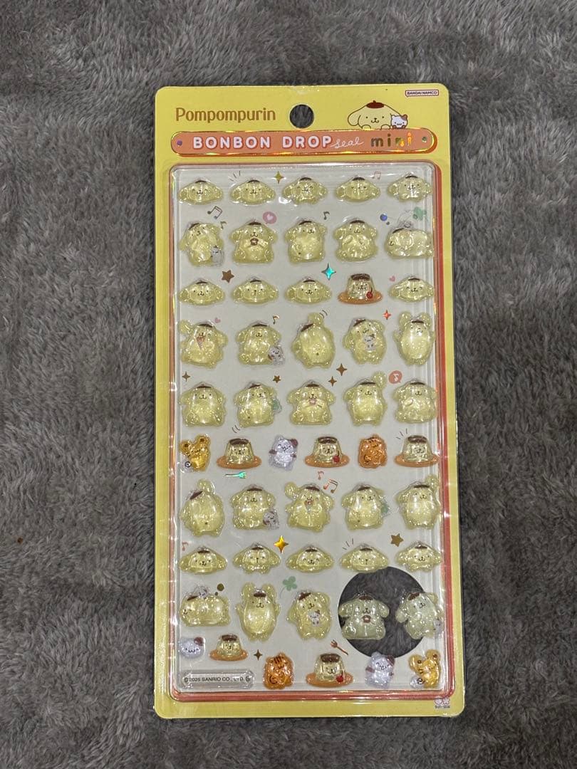 サンリオキャラクターぷっくり立体シール「BONBON DROPminiまとめ売り