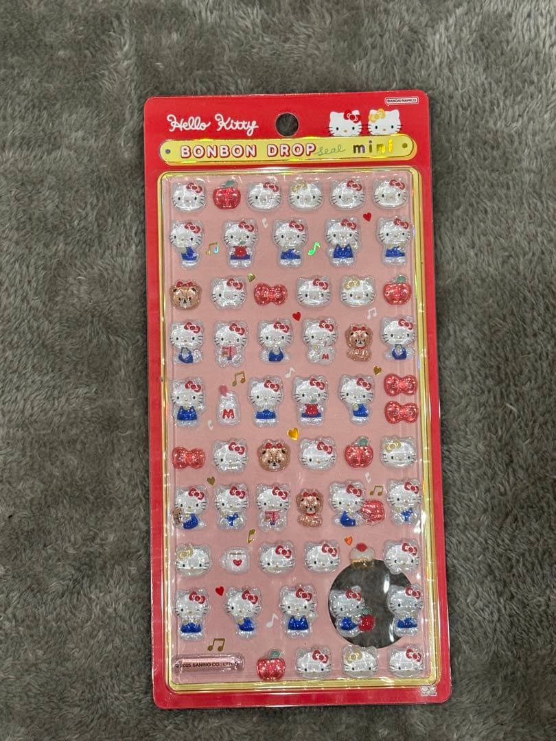 サンリオキャラクターぷっくり立体シール「BONBON DROPminiまとめ売り