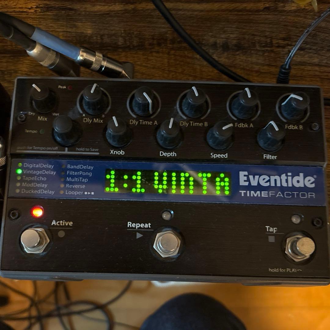 Eventide TIMEFACTOR ディレイ　アダプター付