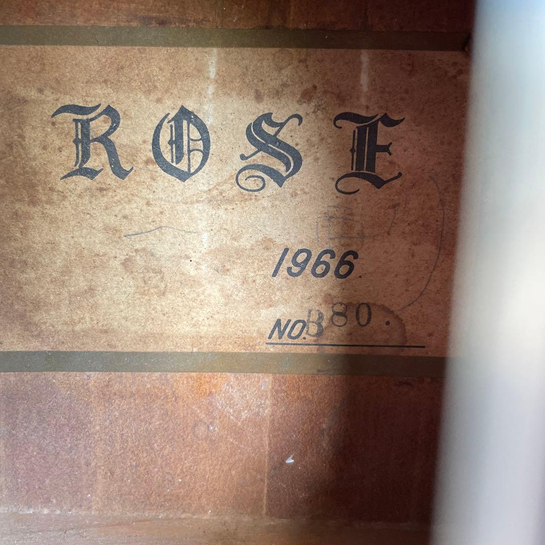 希少【クラシックギター】ROSE B80 ビンテージ