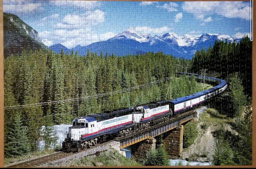 ジグソーパズル 1000ピース ヨーホー国立公園 カナダ R・o・a・D 毛塚