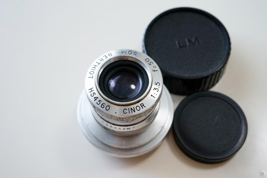 限界値下げ！Som Berthiot Cinor 50mm f3.5 M改 銘玉