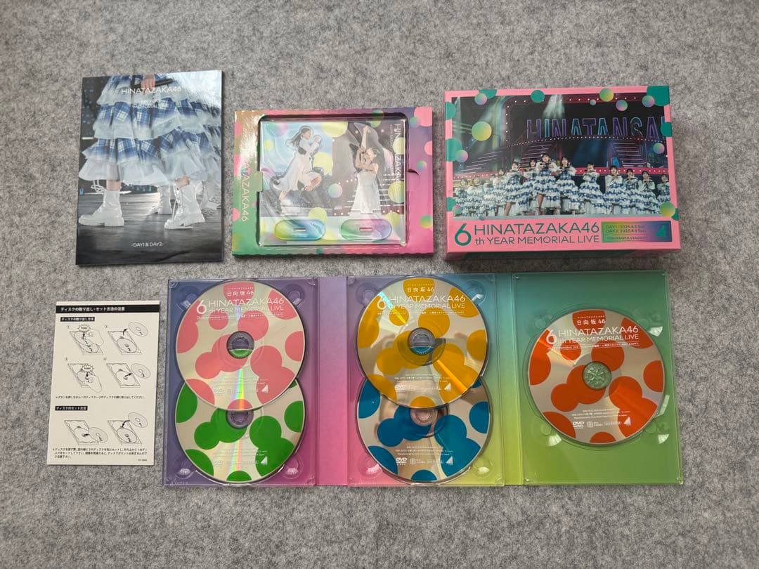 日向坂46 6周年記念 6回目のひな誕祭 完全生産限定盤 DVD 1回再生のみ
