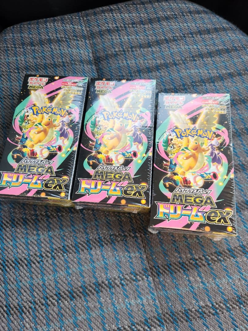 ポケモンカードゲーム メガドリームEX 3パック