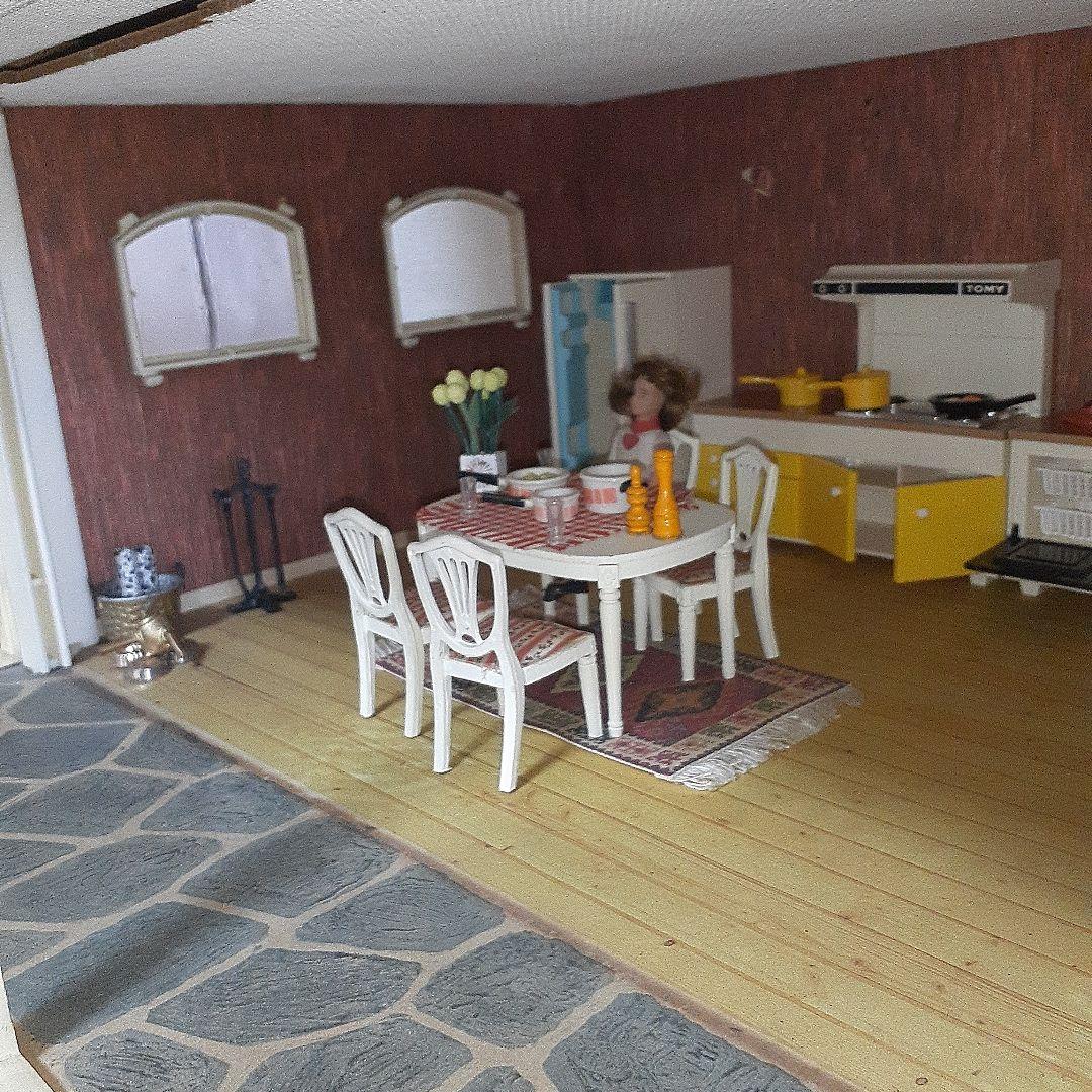 最終価格❗スウェーデン製Lundbyドールハウス/ミニチュア家具