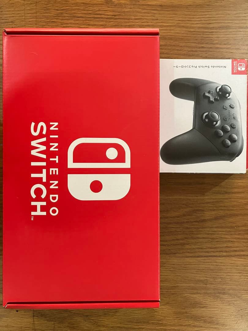 Nintendo Switch 本体 バッテリー強化版 とおまけプロコン