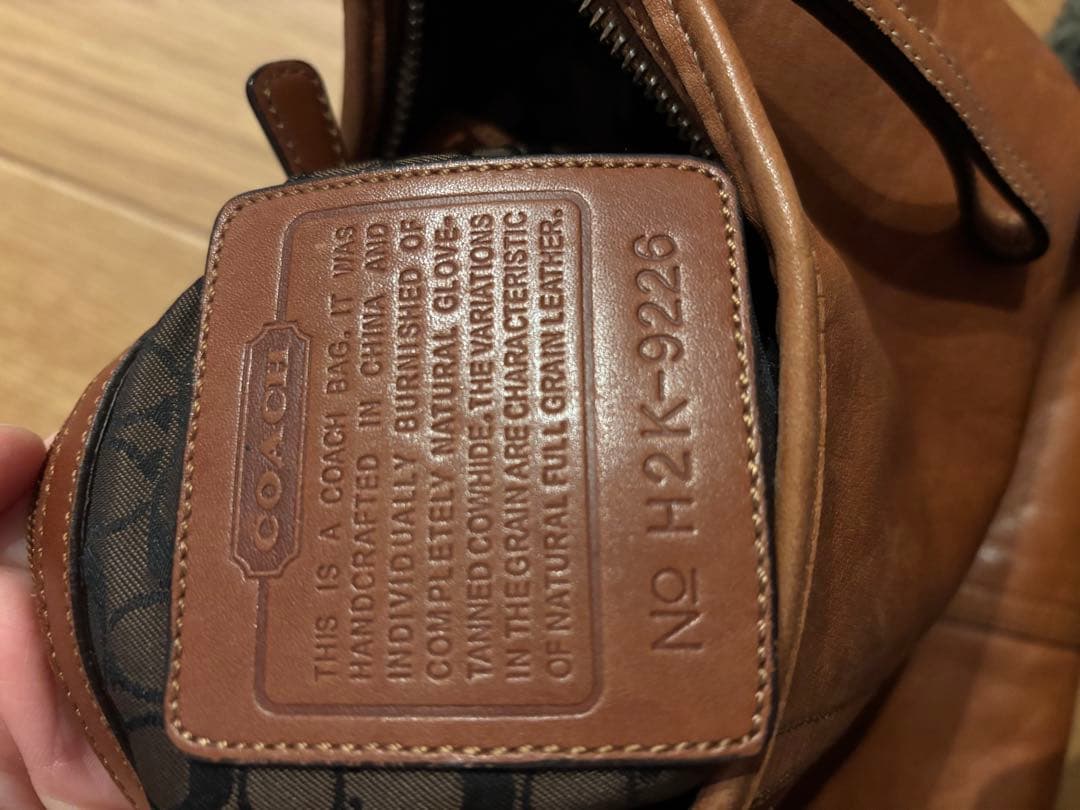 old COACH ワンショルダーバッグ