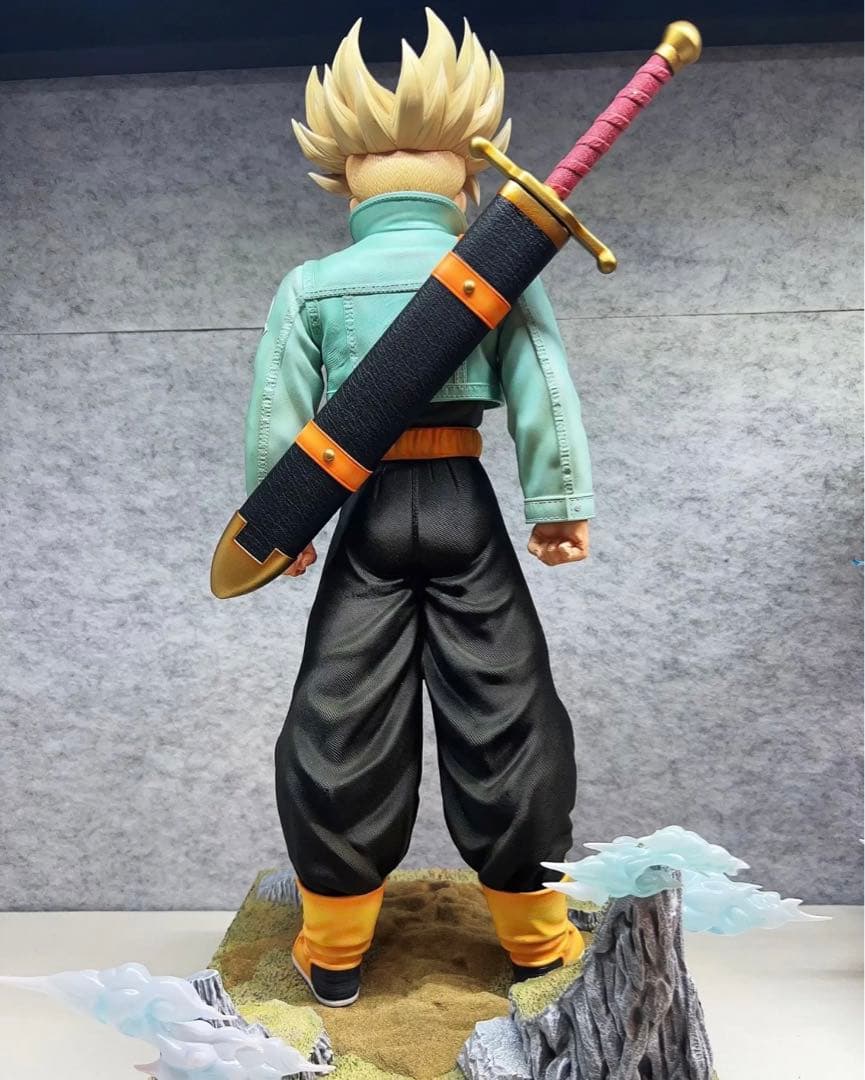 ドラゴンボール 1／4スケール トランクス フィギュア ガレージキット