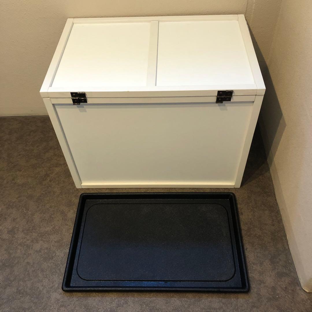 ペットケージ　サークル　小型犬　木製　ホワイト　犬用ケージ ウッディサークル