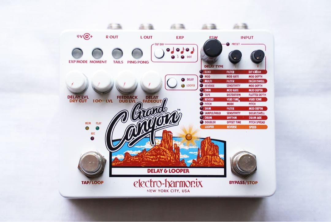 electro-harmonix Grand Canyon ディレイ/ルーパー