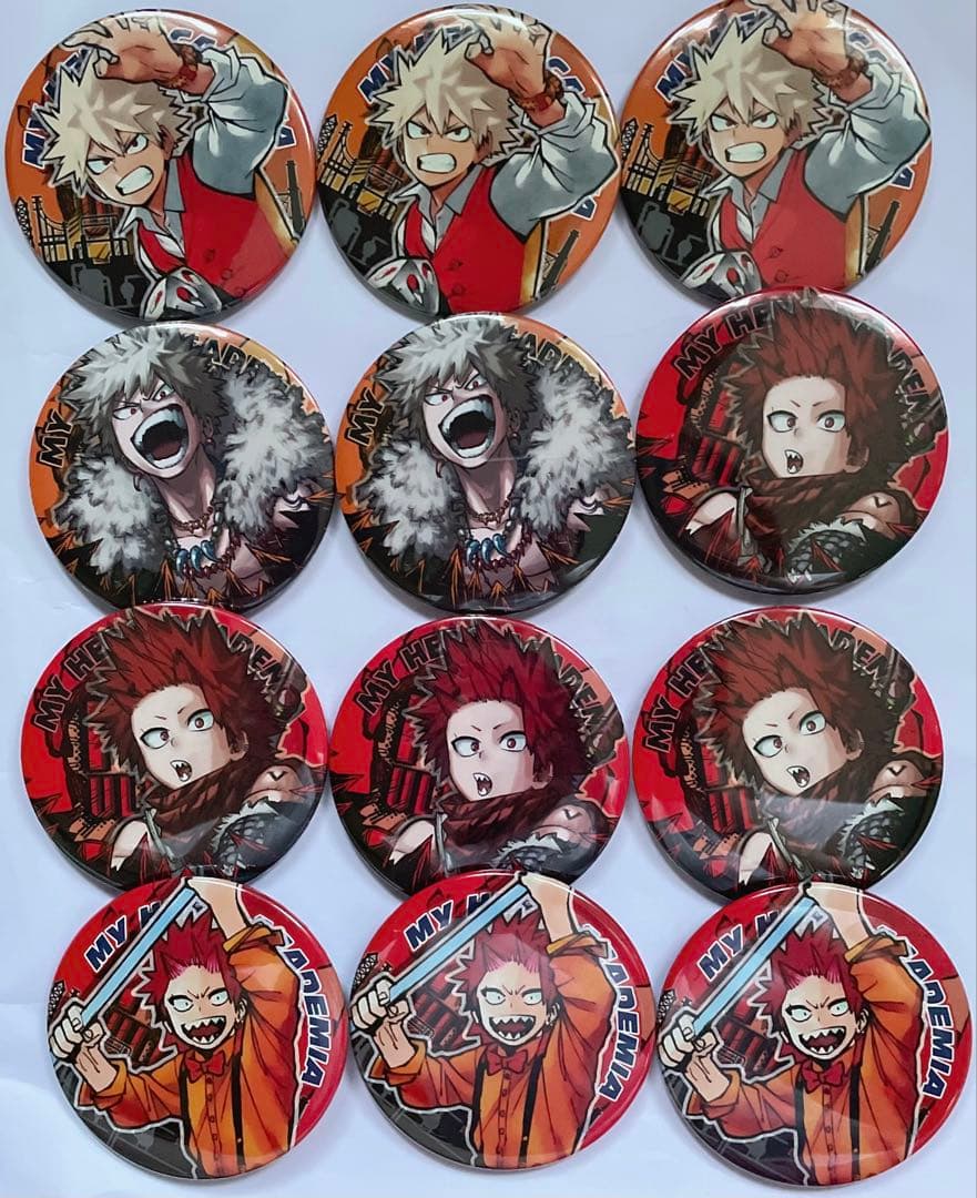 僕のヒーローアカデミア 缶バッジ 12個セット