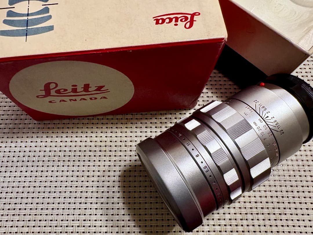 値下げしました。ライカズミクロン 90mm/202万台 2オーナー美品