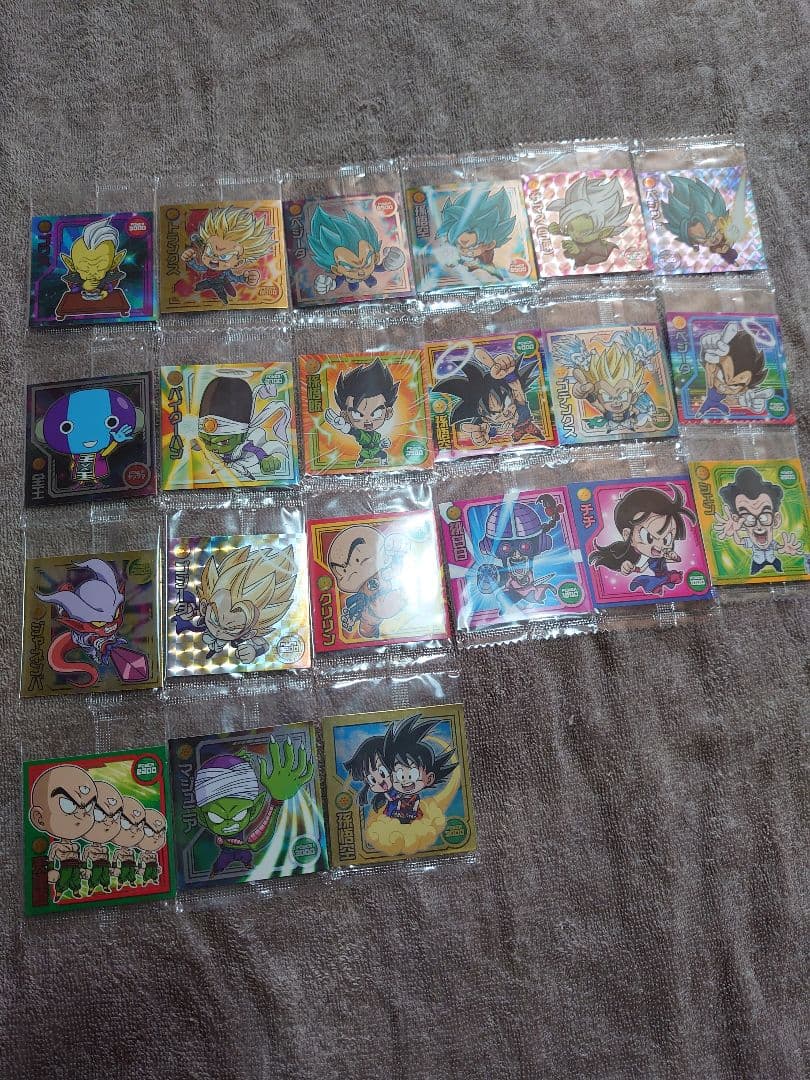 ドラゴンボール ウエハース　W2 21種類　コンプリートセット