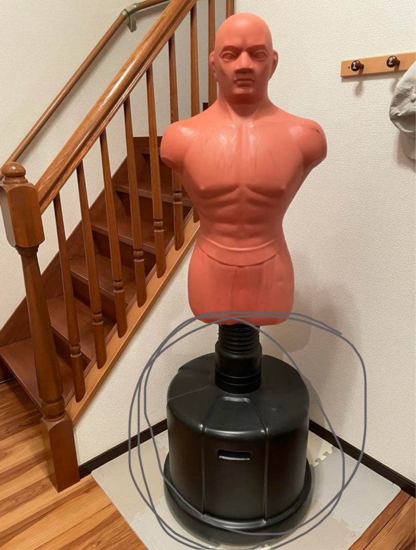 人型サンドバッグ　土台　　3dac