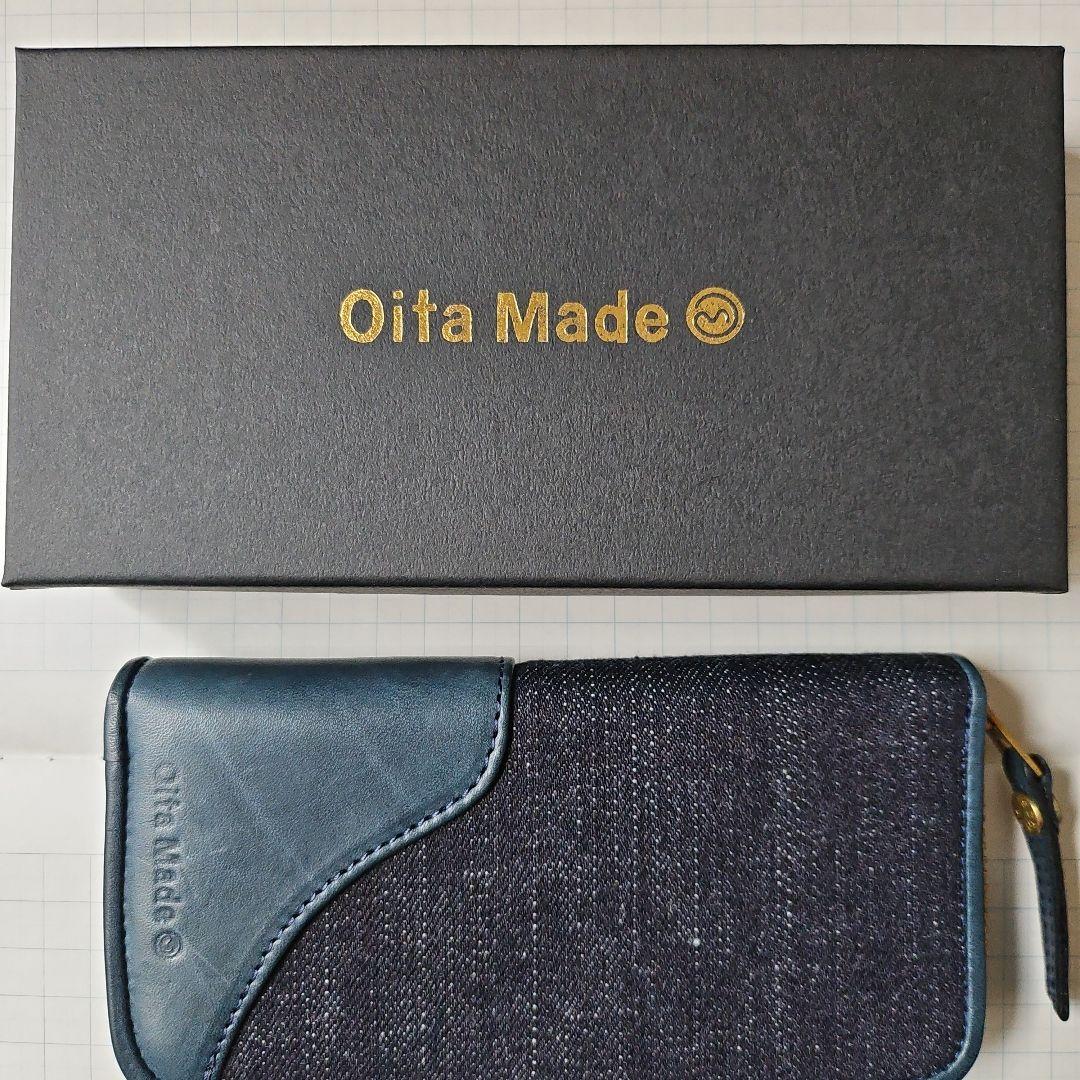 Oita Made ペンケース ジャパンブルー３本差し 多機能ペン付属(箱なし)