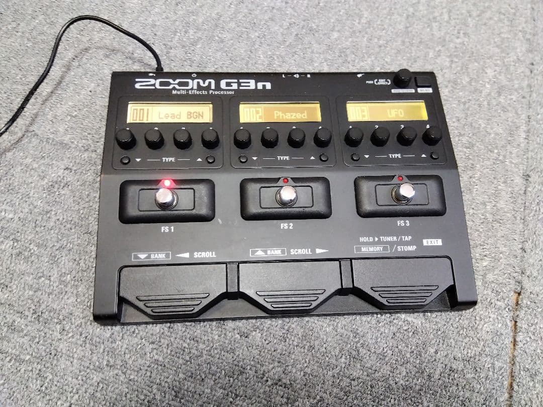 ZOOM G3n マルチエフェクター★動作確認済み!!