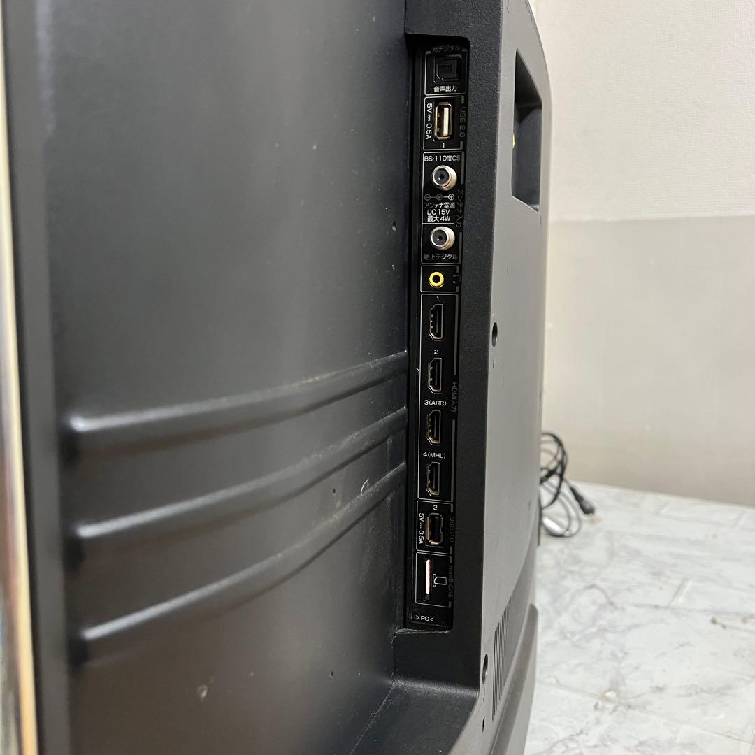 即日受渡❣️全国送料込48型スタイリッシュ曲面液晶テレビWチューナー新品リモコン