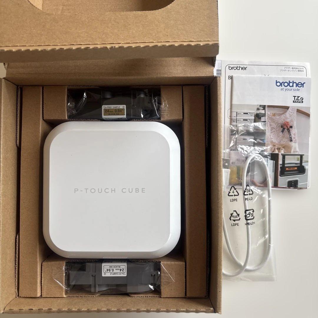 ブラザー ラベルライター ピータッチキューブ　brother PT-P710BT