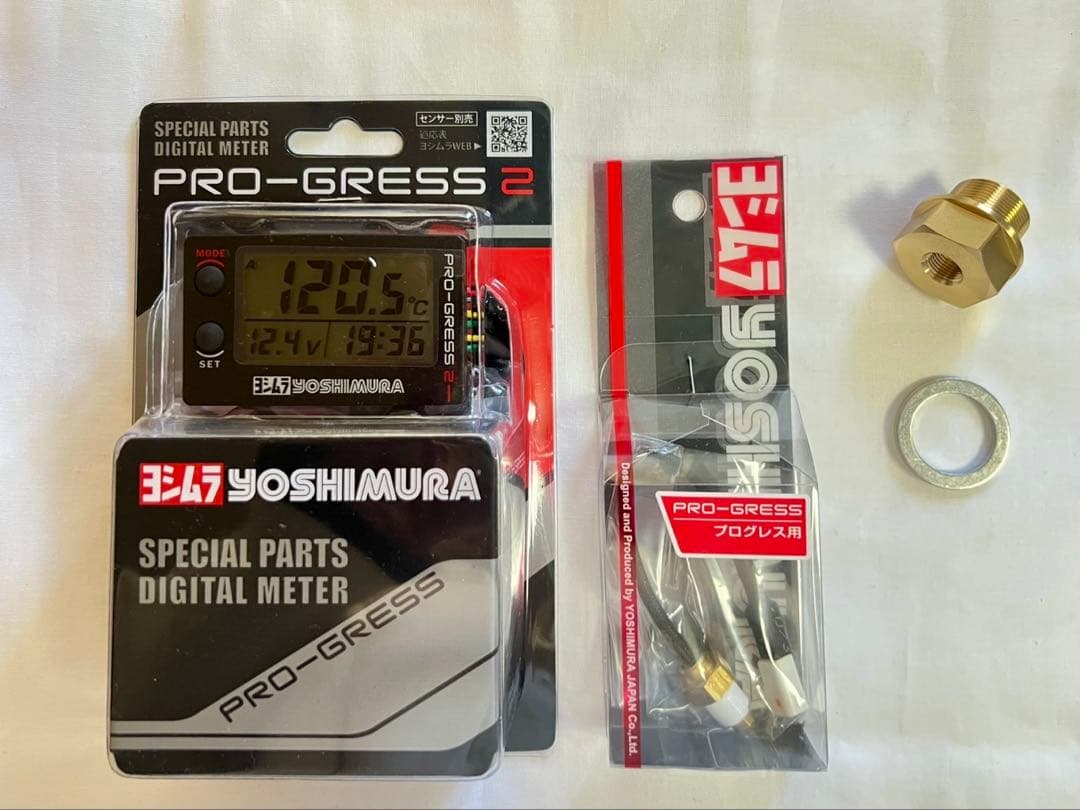 即納 ゼファー 1100 ヨシムラ プログレス2 油温計 デジタルマルチメーター
