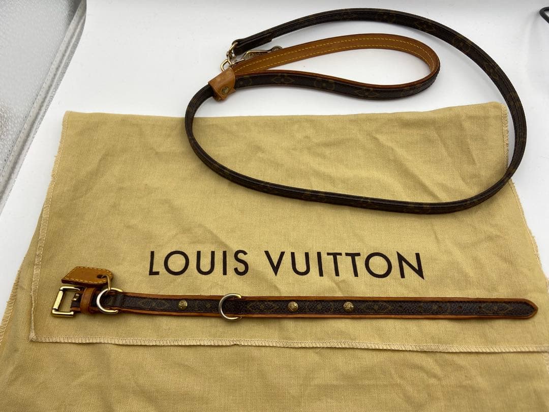 LOUIS VUITTON 犬用　首輪　リード