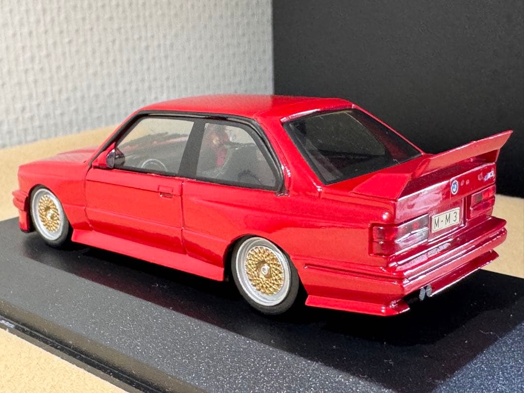 BMW M3 ミニカー レッド 1/43