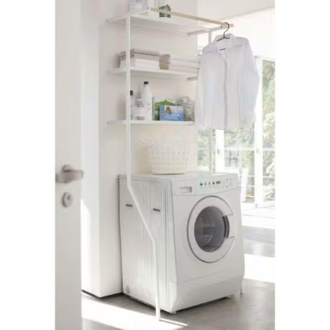 山崎実業　洗濯ラック　ランドリーシェルフ　tower