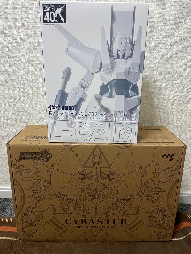 RIOBOT エルガイム[千値練]＋鉄魄サイバスター(精霊憑依Ver.）