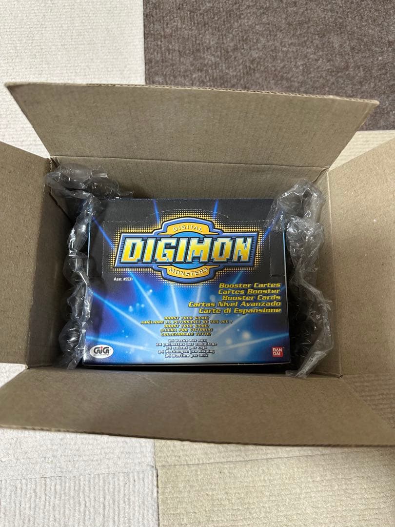 海外版　旧デジモンカード　ブースター1　Box 24パック　旧デジカ