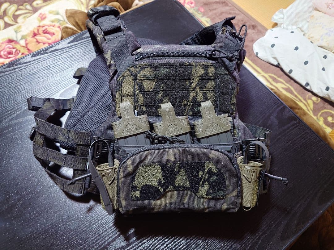 AGILITE アジライト K19 プレキャリ マルチカムブラック 迷彩