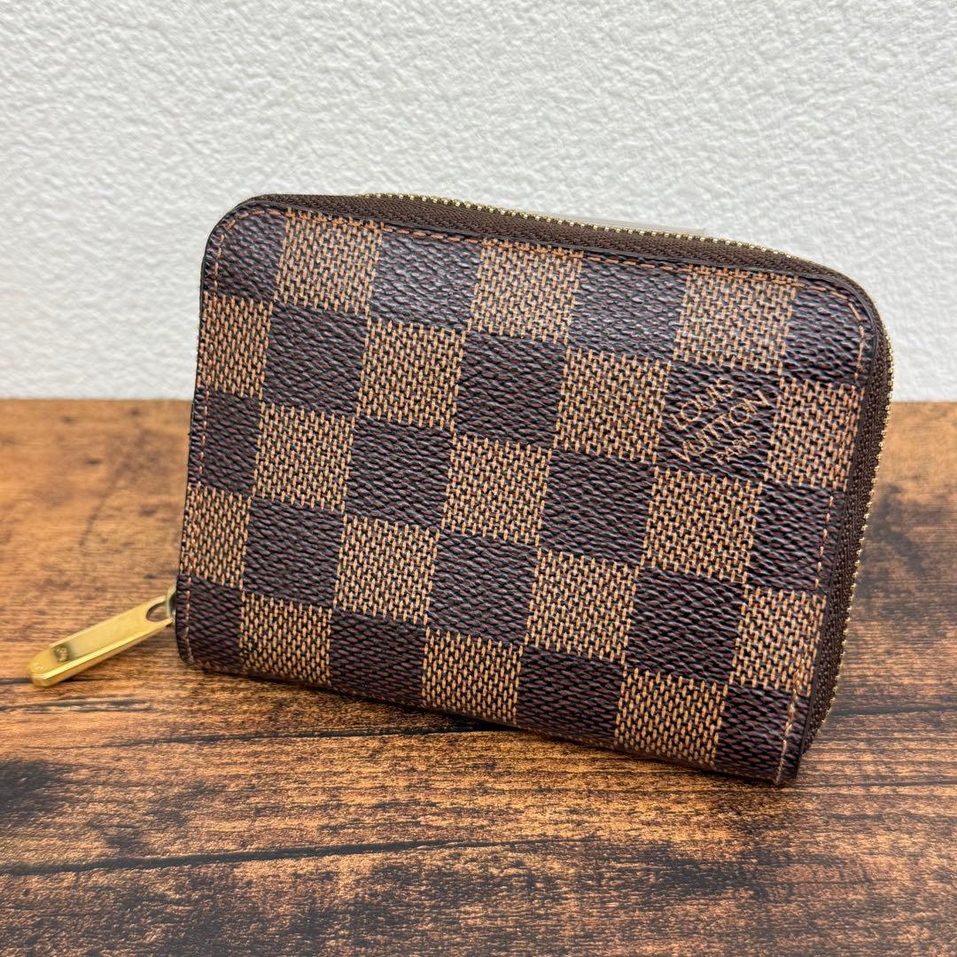 LOUIS VUITTON ルイヴィトン ダミエ ジッピー パース 財布