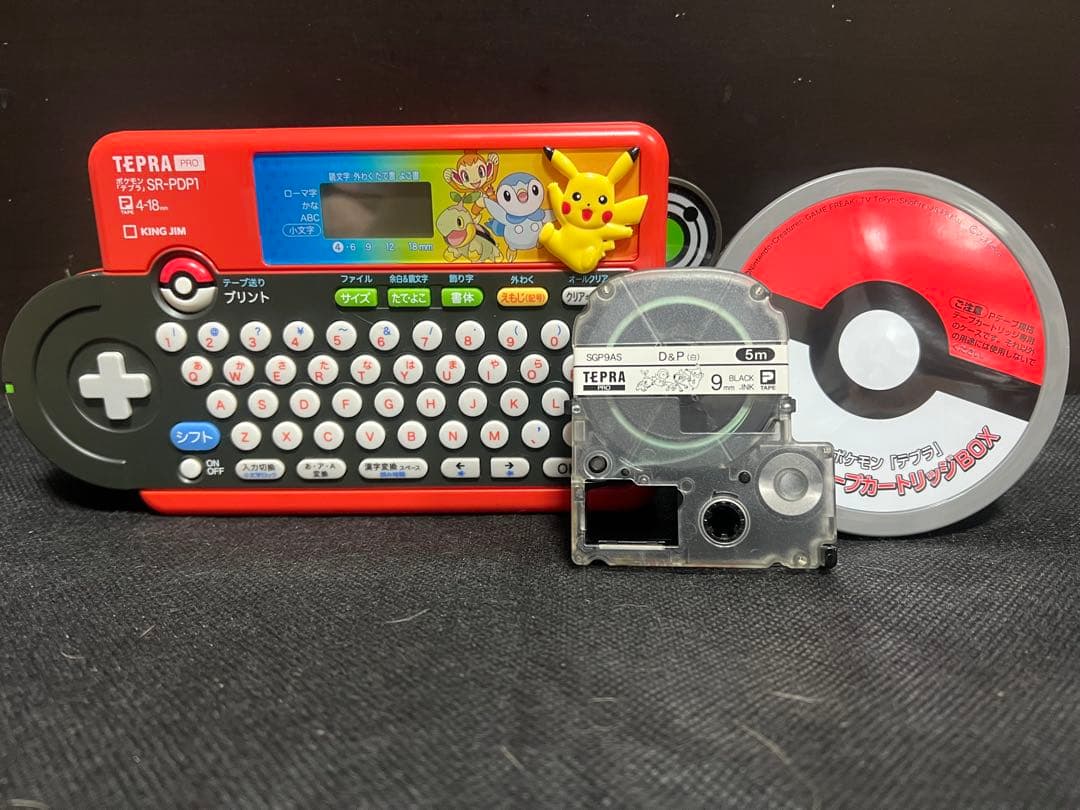 KING JIM SR-PDP1 ポケモンテプラ