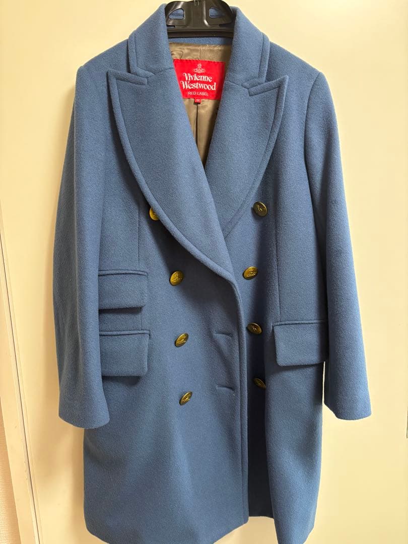 Vivienne Westwood 青 チェスターコート