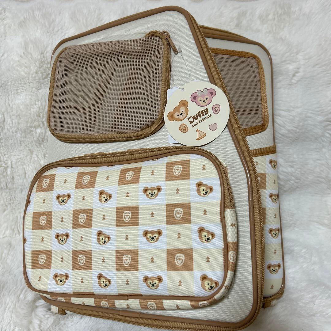 上海ディズニー　犬　猫　ペット　キャリーバッグ　リュックサック　ダッフィー