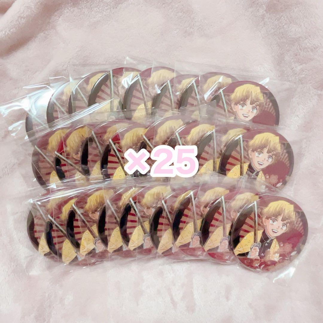 鬼滅の刃 我妻善逸 原作缶バッジ 第1弾 まとめ売り