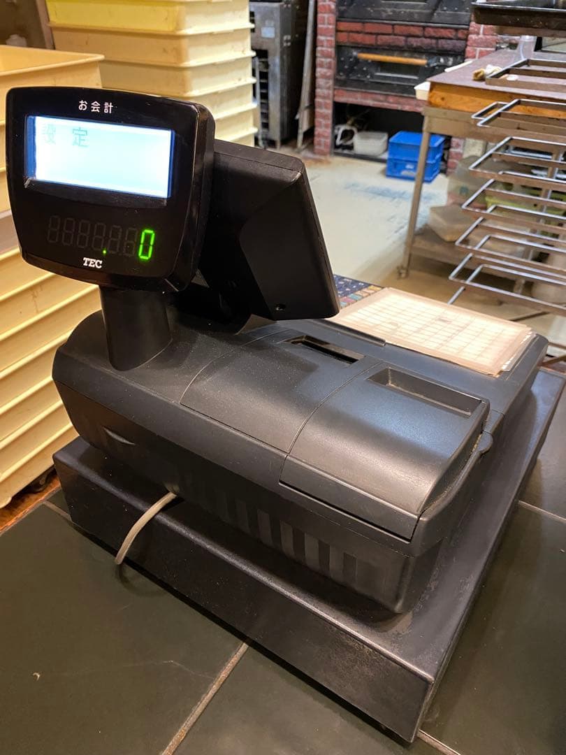 TEC レジスターfs2055 POSレジ