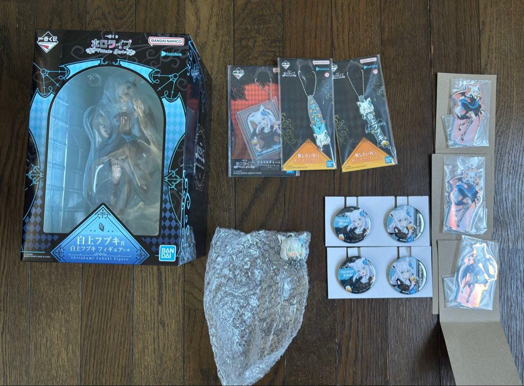 一番くじホロライブVillain Style 白上フブキ フィギュア セット