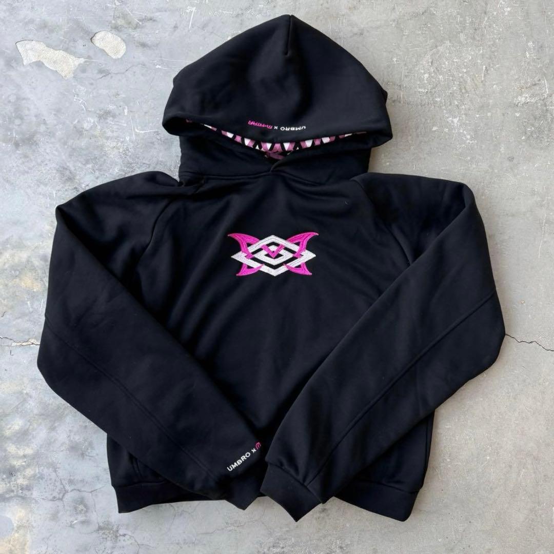 Mertra UMBRO パーカー　スウェット　セットアップ　ブラック