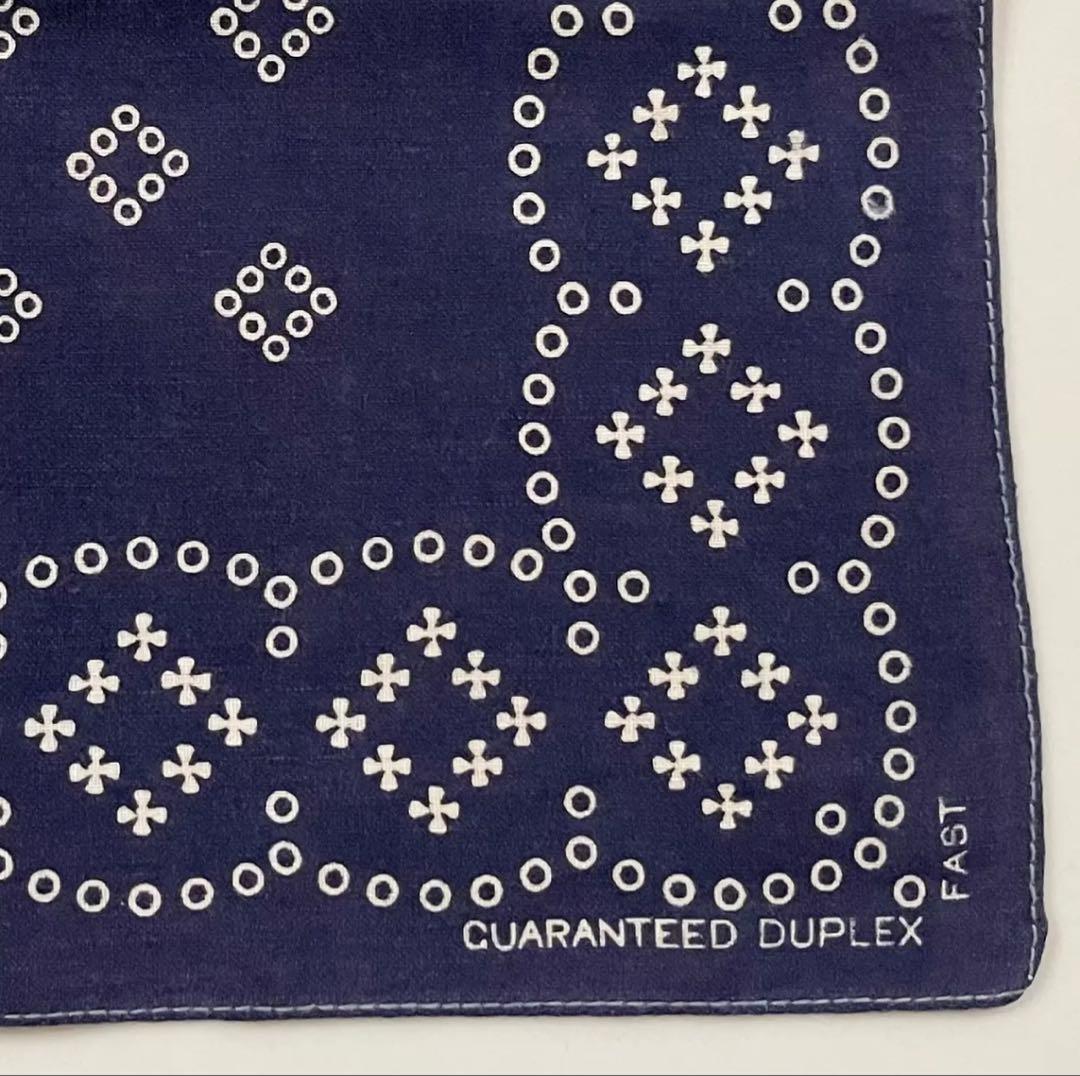 激レアDUPLEX ダイヤ ヴィンテージバンダナ