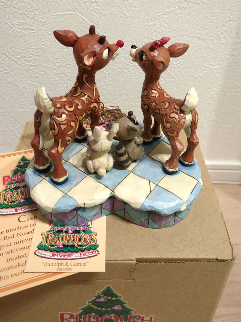 Rudolph Traditions 赤鼻のトナカイルドルフ フィギュア　置物