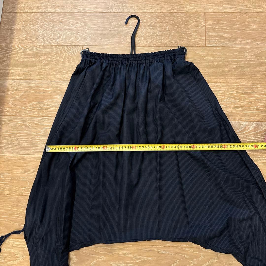 コムデギャルソンジュンヤワタナベマン　ブラック サルエルパンツ　Mサイズ