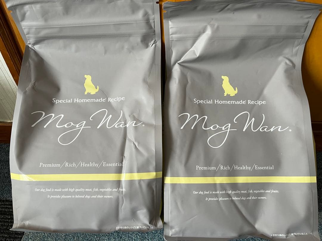 未開封　モグワン　ドライフード2袋セット