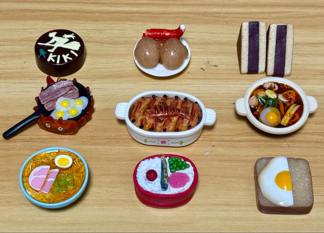 期間限定値下げ中！ジブリパーク限定 オリジナル 食べ物マグネット 9種セット