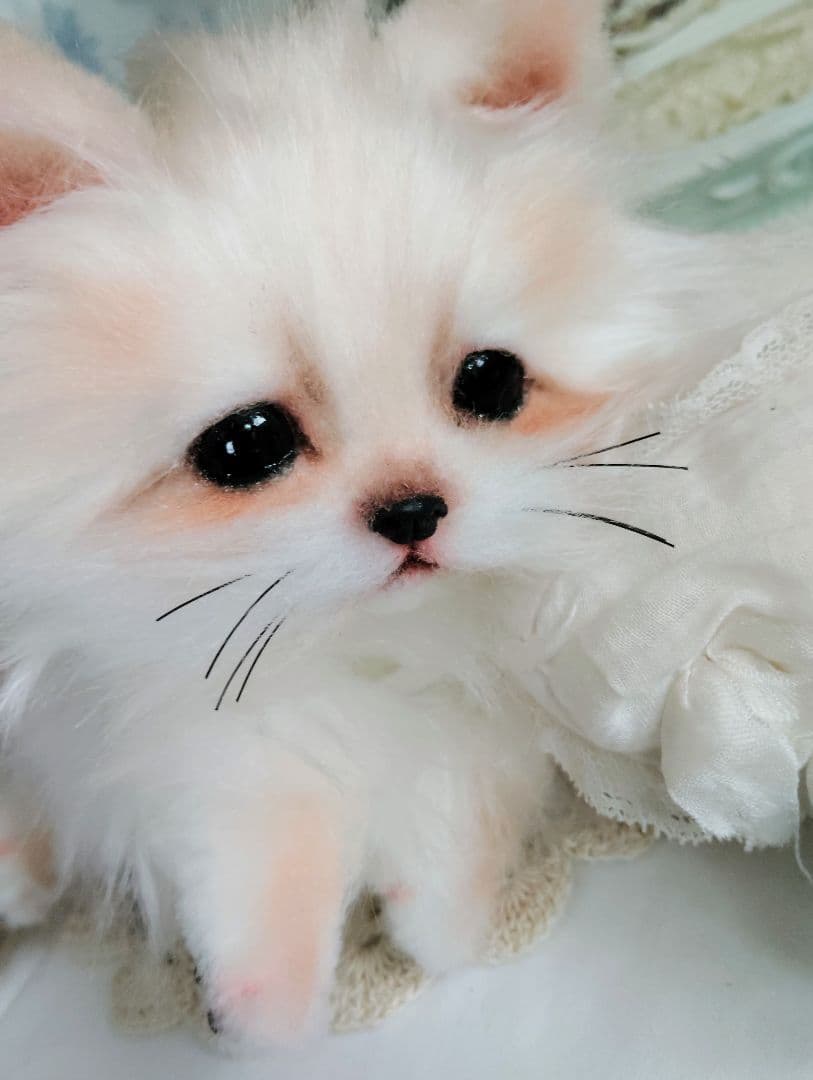 ベビー♡赤ちゃんきつね♡飼ってみませんか❤アートドール♡ぬいぐるみ♡