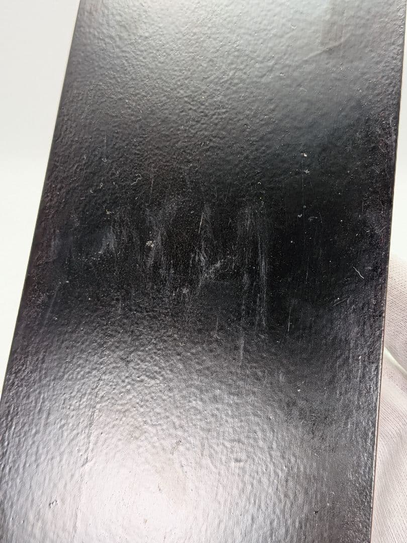 【塗・前端雅峯】【金具・蒼雲 作】 南鐐金具 扇子掛 共箱 純銀 茶道具 茶器