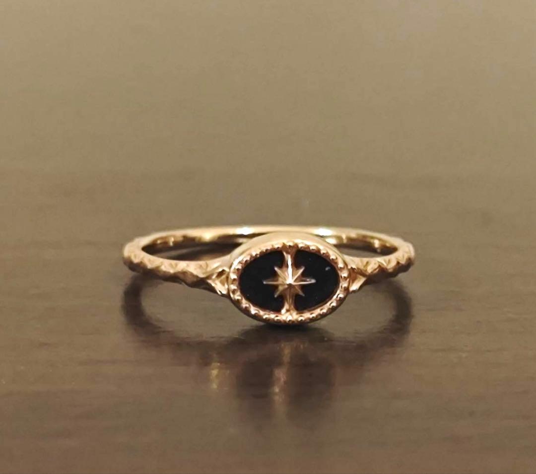 完売品Limited Edition K10紫金石 シグネットリング 9号